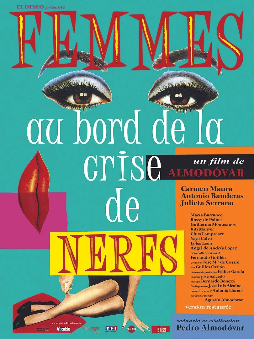 conférence cinéma : Autour d'Almodovar - film "Femmes au bord de la crise de nerfs"