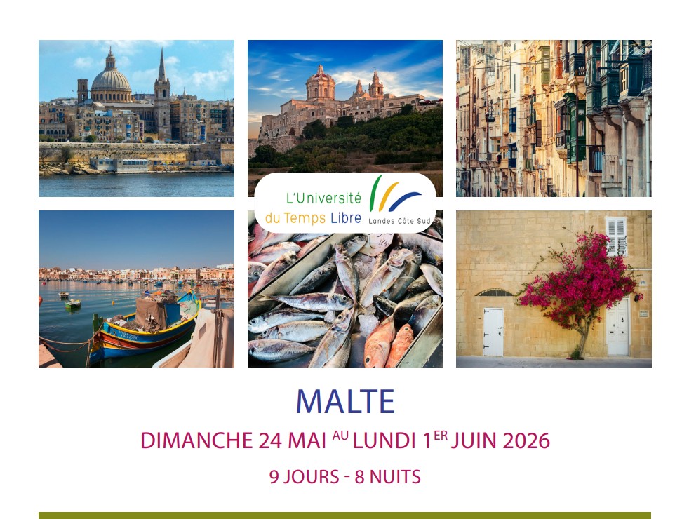 Voyage à Malte 2026