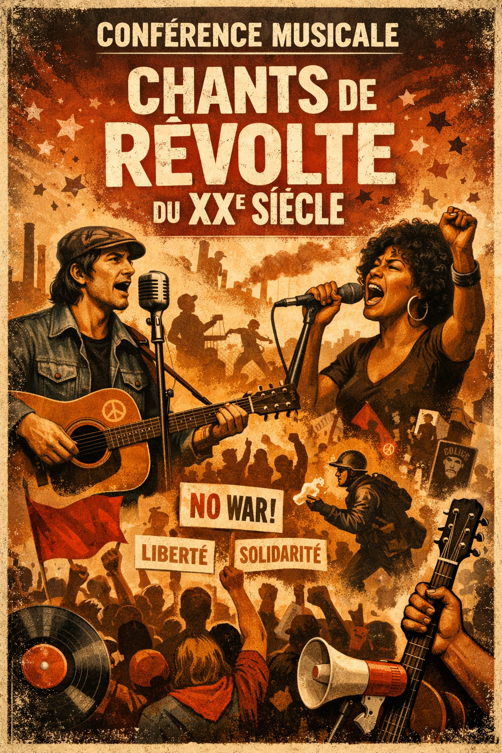 Civilisations et patrimoine : Les chants de révolte du XXe siècle