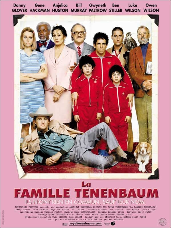 conférence cinéma : Autour de Wes Anderson, film "la famille Tenenbaum"