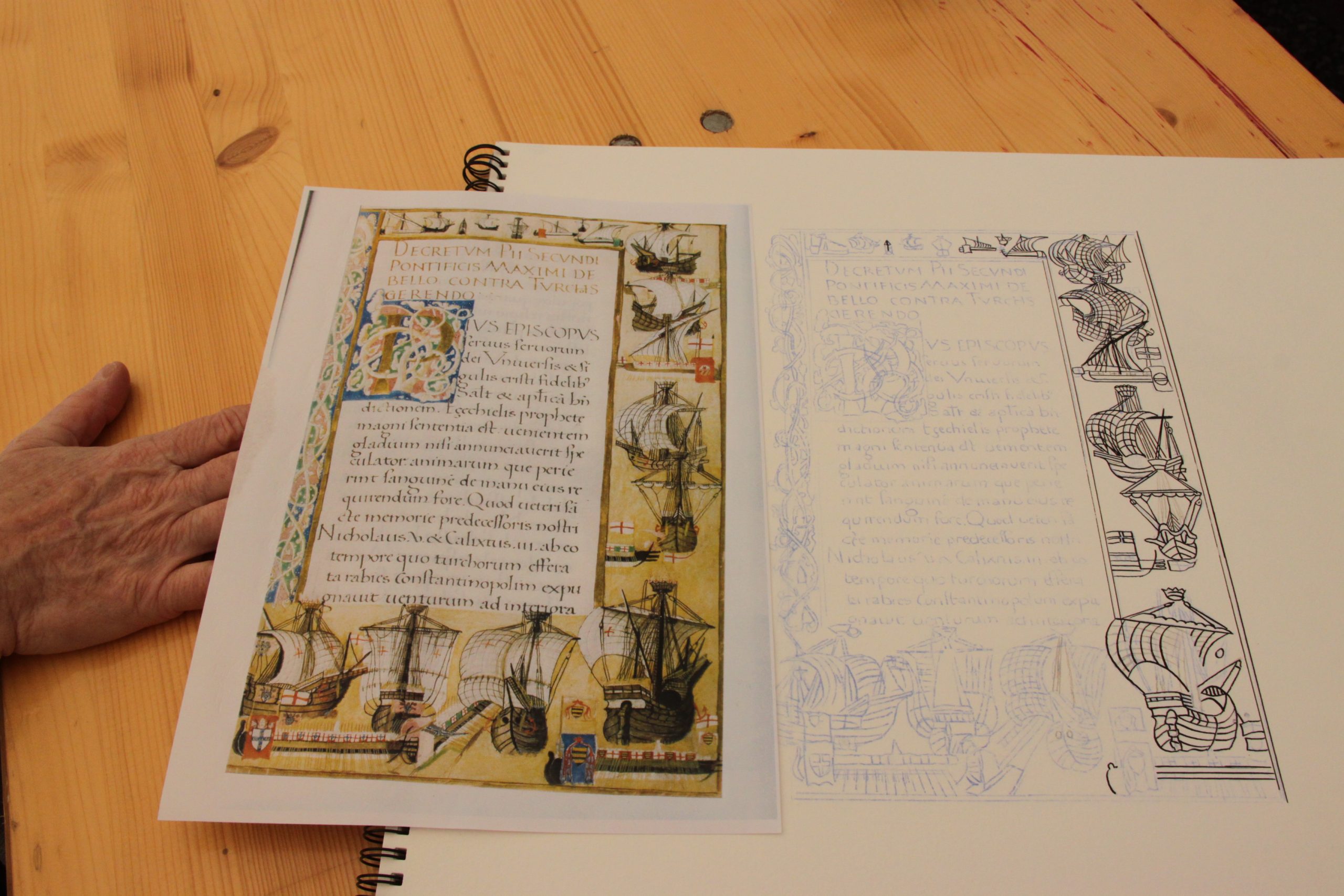 Atelier Calligraphie et enluminures
